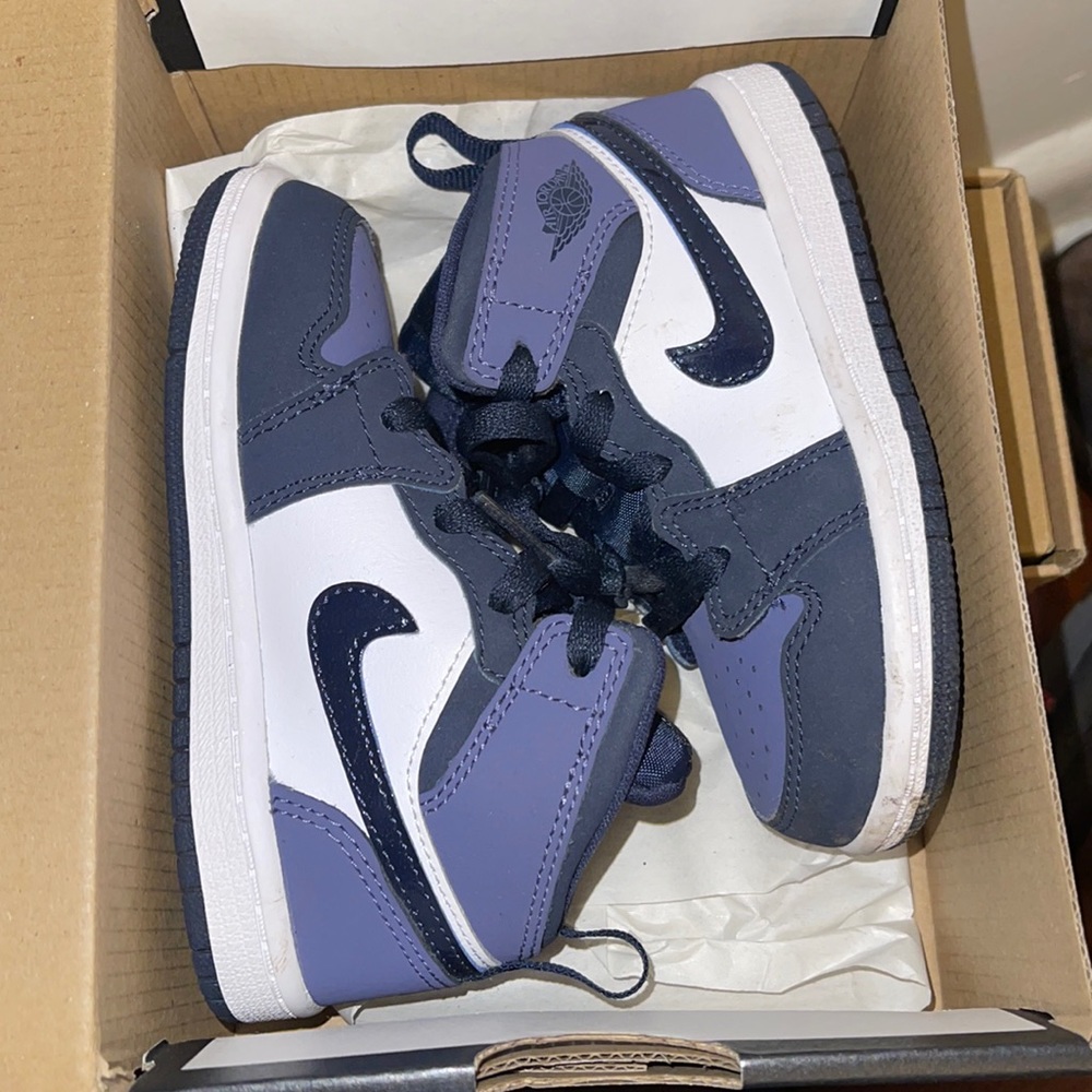 jordan 1 nid obsidian sanded purple